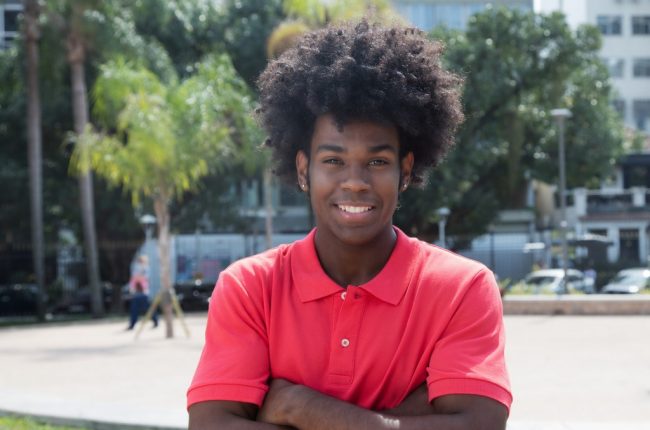 cortes afros masculinos
