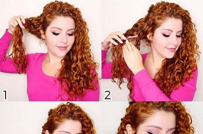 To De Cacho Tutorial de Penteado para Cabelo Cacheado Daianne Possoly 1