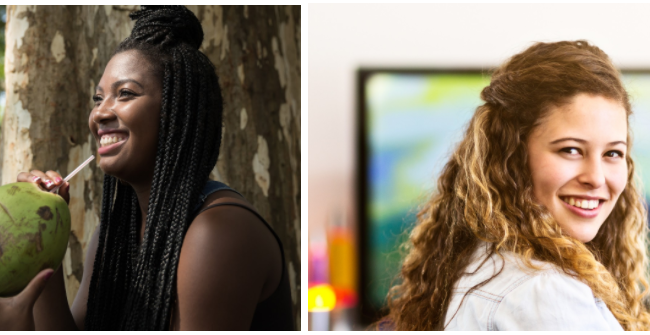 penteados semipresos para festa