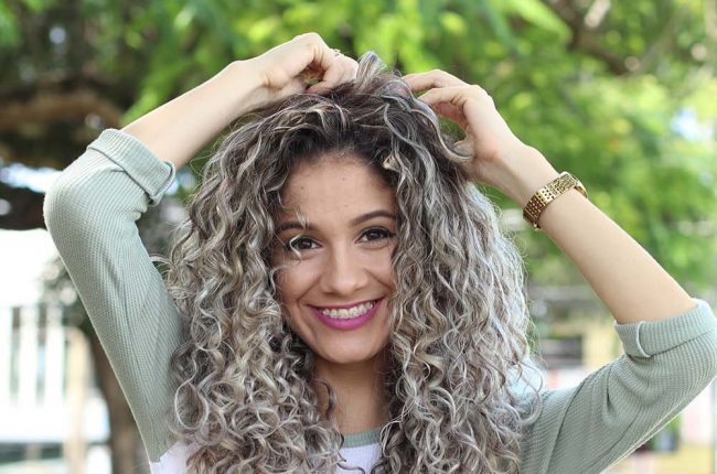 Mechas platinadas