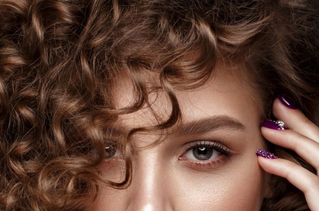 Cabelo com franja