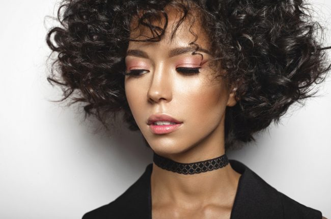 Cabelo com franja