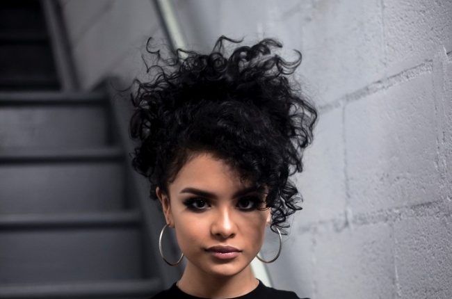 Cabelo com franja