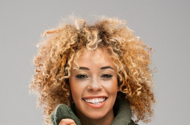Cabelo com franja