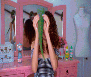 gif salon  295x249 - Babosa no cabelo