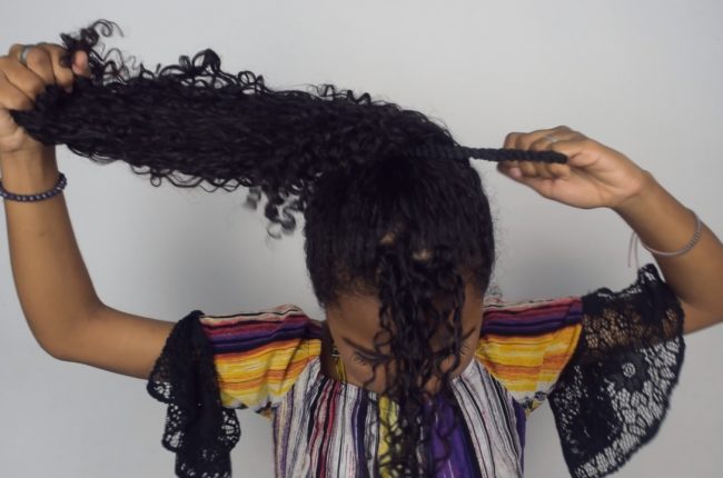 Penteado cabelo tipo 3