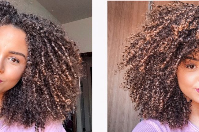 cabelo repartido