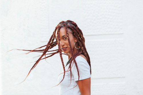 5 maneiras de fazer a divisão para box braids